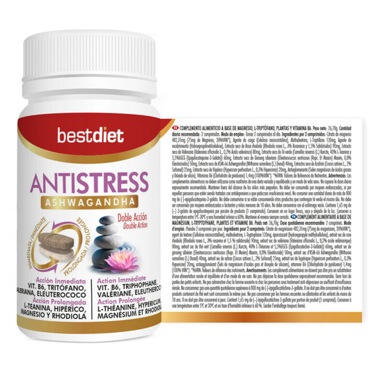 Antiestrés Doble Acción 30 Comprimidos – Calma y Bienestar Diario
