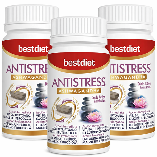 Antiestrés Doble Acción 30 Comprimidos – Calma y Bienestar Diario
