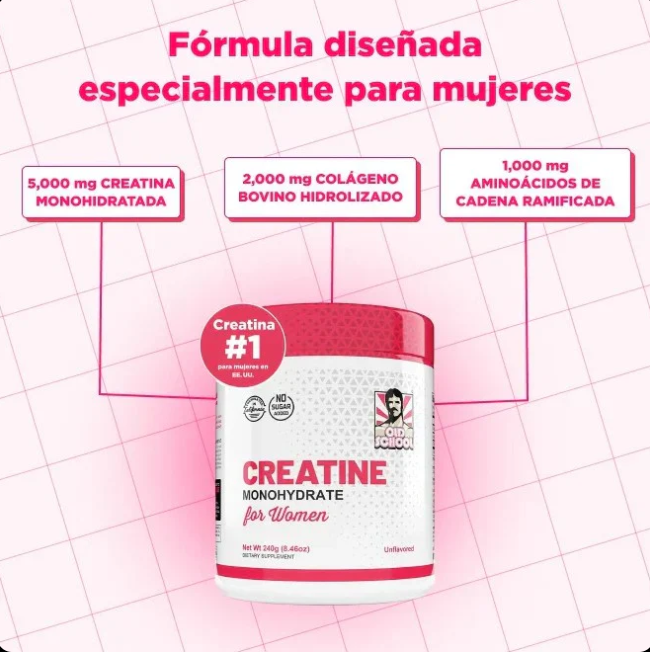 Creatina Monohidrato para Mujeres – Bienestar y Vitalidad Diaria